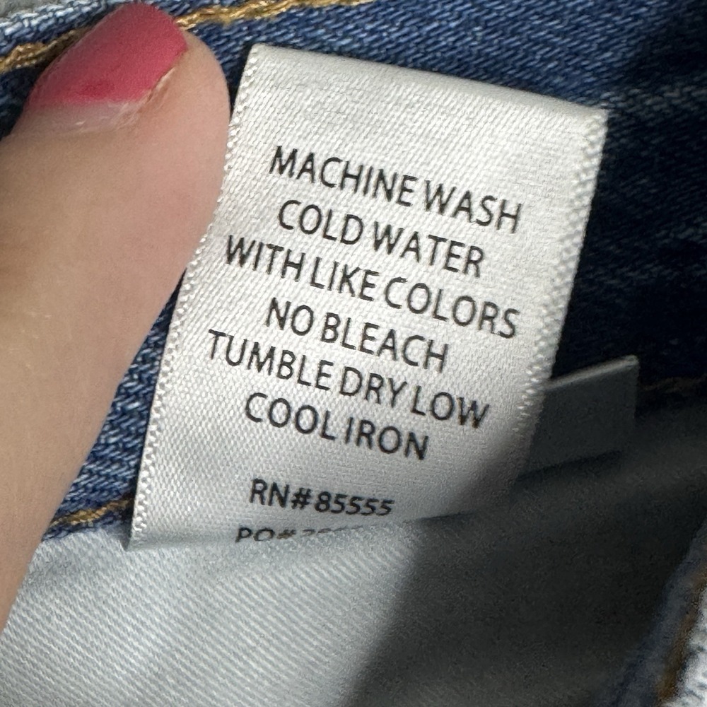 Pistola Keaton High Rise‎ Slim Straight Jeans Size 26 Button Fly DenimWomen's - Picture 11 of 11